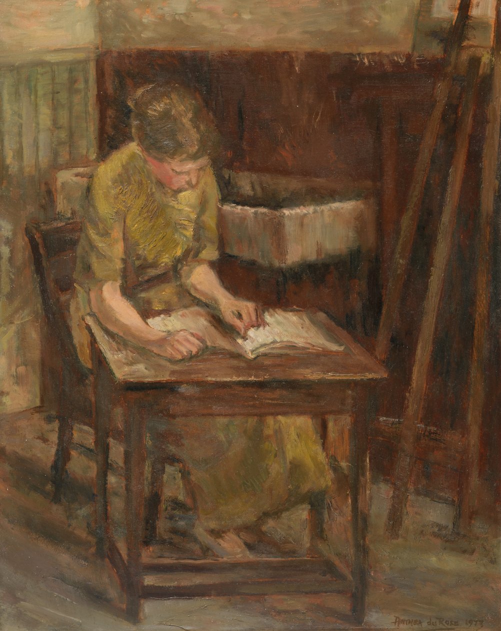 Kız okuma (II) by Anthea Durose