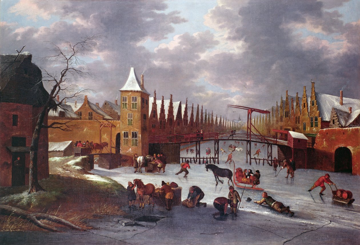 Amsterdam Şehir Kapısı by Anthonie Beerstraten