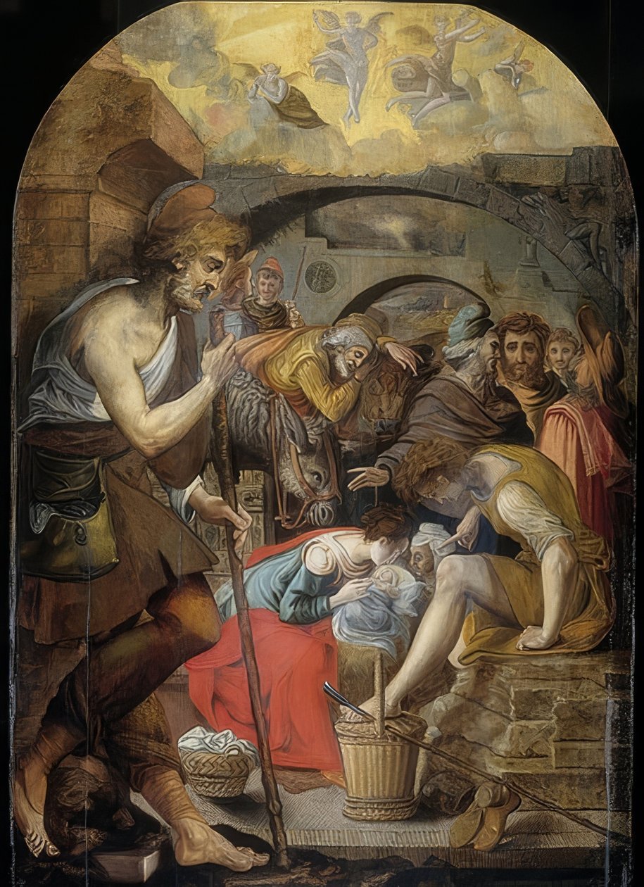 Çobanların Hayranlığı. 1560-72 by Anthonie Blocklandt