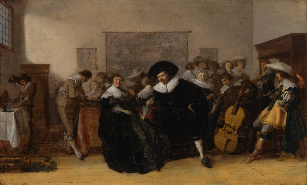 Bir Müzik Şirketi, 1632. by Anthonie Palamedesz