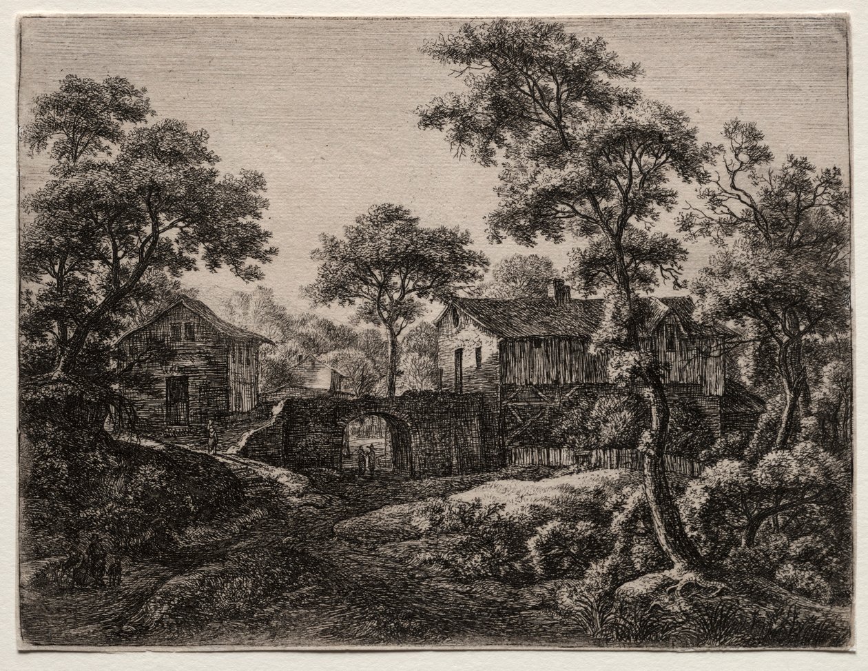 Bir Ağ Geçidi. by Anthonie Waterloo
