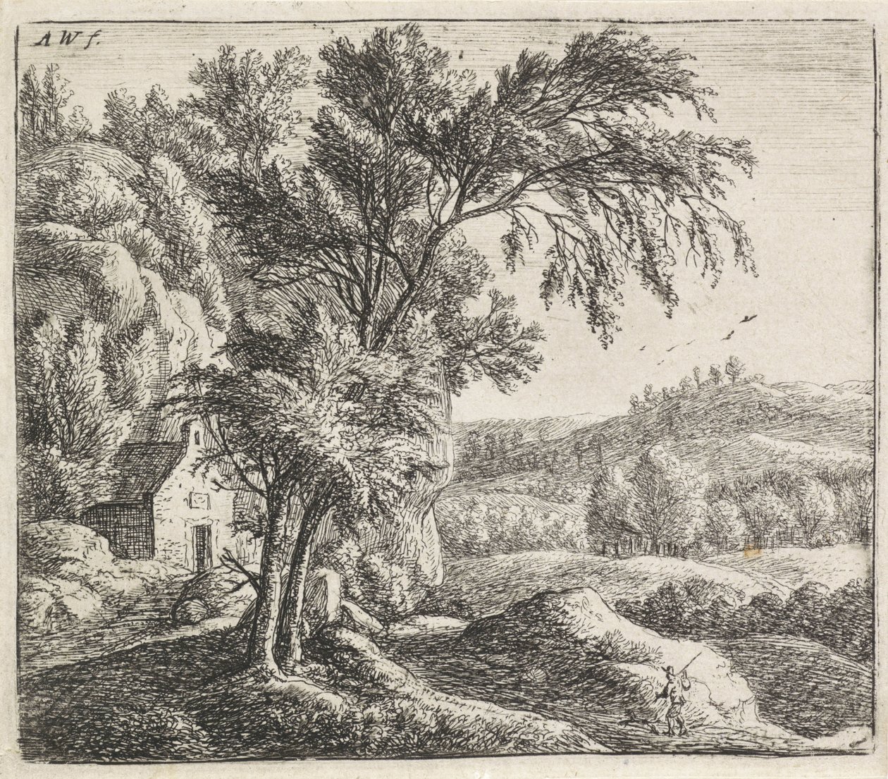 Hermitage Rocky Manzaraları (dizi başlığı) by Anthonie Waterloo