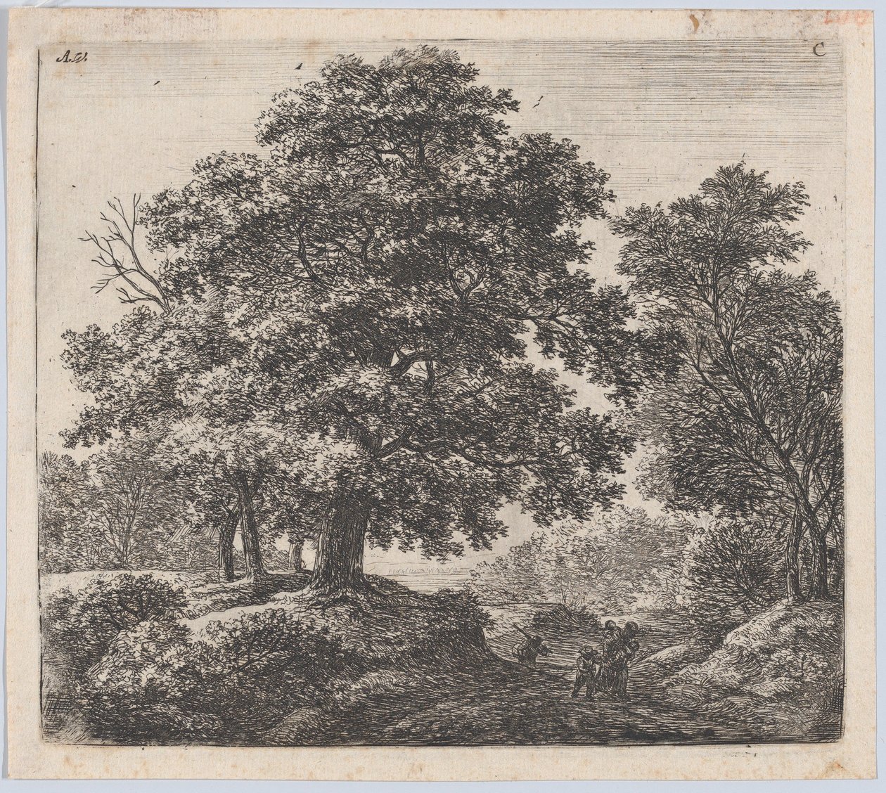Anne ve Üç Çocuk, 17. yüzyıl. by Anthonie Waterloo
