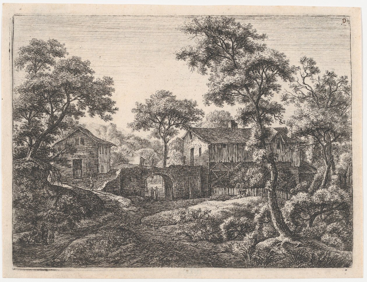 Geçit, 17. yüzyıl. by Anthonie Waterloo
