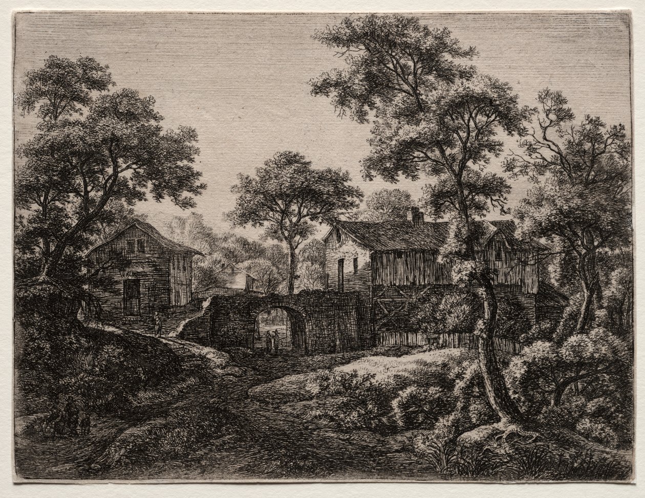 On iki manzara (H.95-106): Ağ Geçidi by Anthonie Waterloo