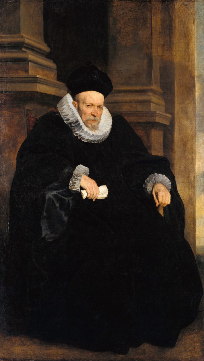 Cenevizli Bir Beyefendinin Portresi by Anthony van Dyck