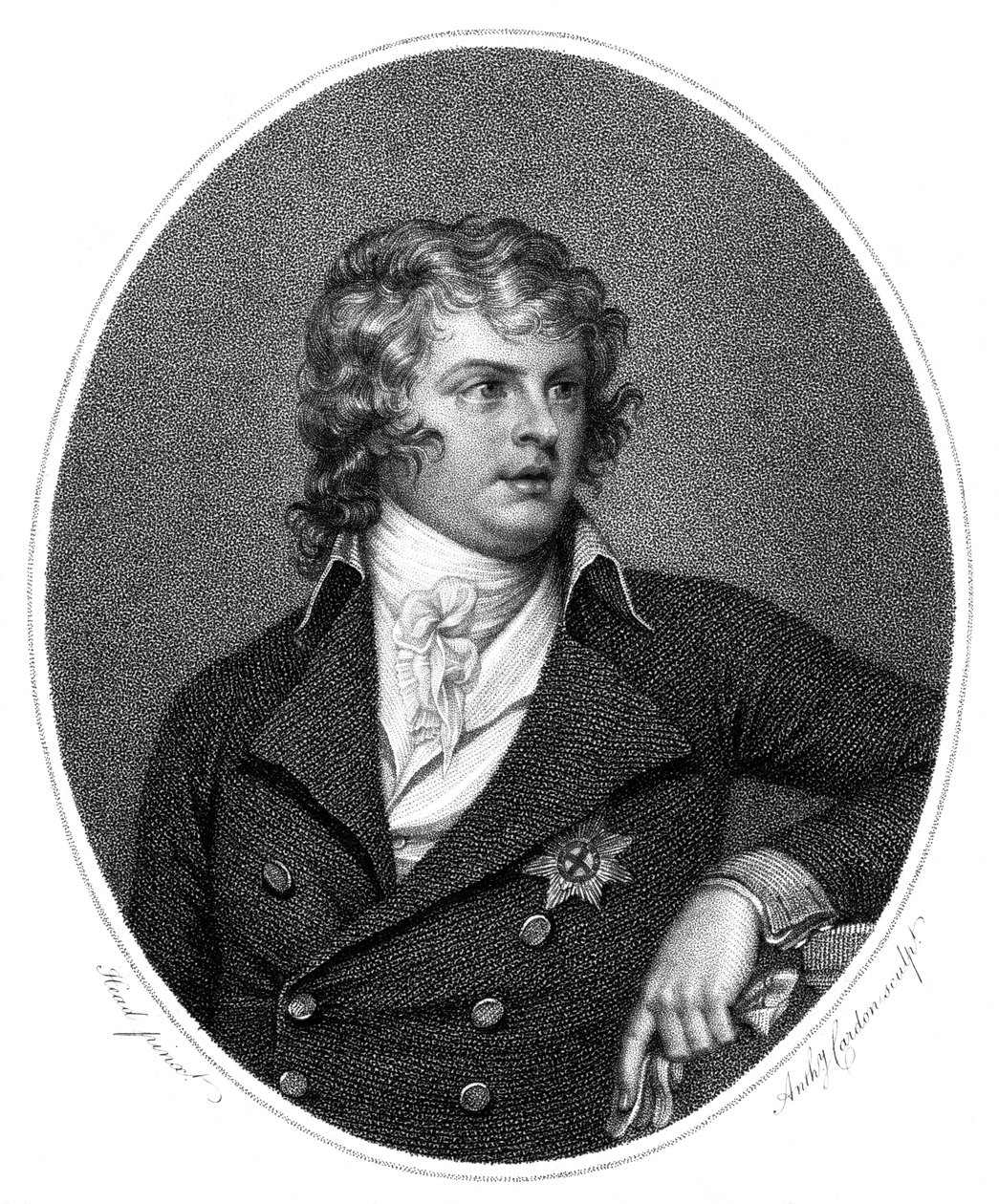 Prens Augustus Frederick, 1801 by Anthony Cardon