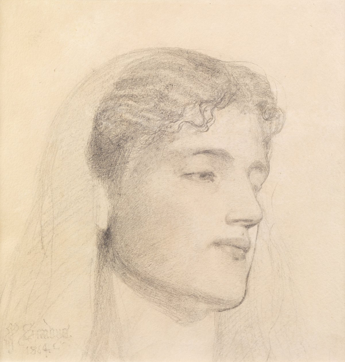 Augusta Jones by Anthony Frederick Augustus Sandys