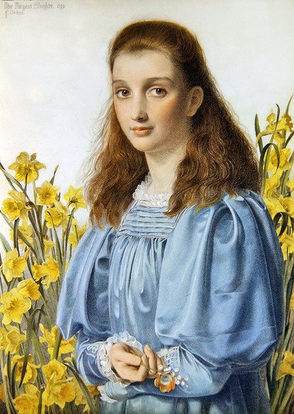Zeytin Margaret Katliam by Anthony Frederick Augustus Sandys