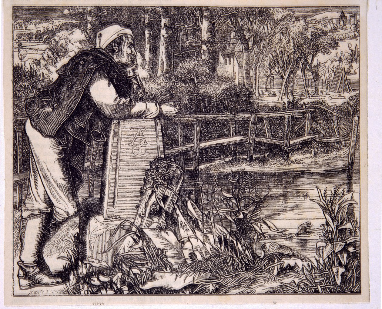Eski Çartist by Anthony Frederick Augustus Sandys