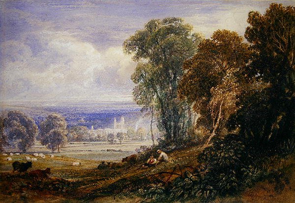 Byland Manastırı by Anthony Vandyke Copley Fielding