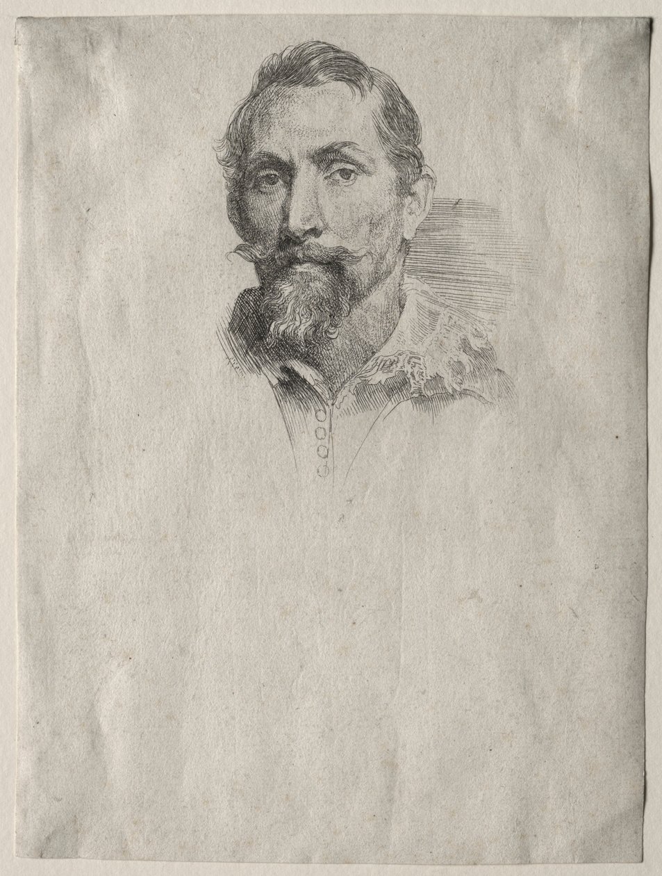 Frans Snyders. by Anthony van Dyck