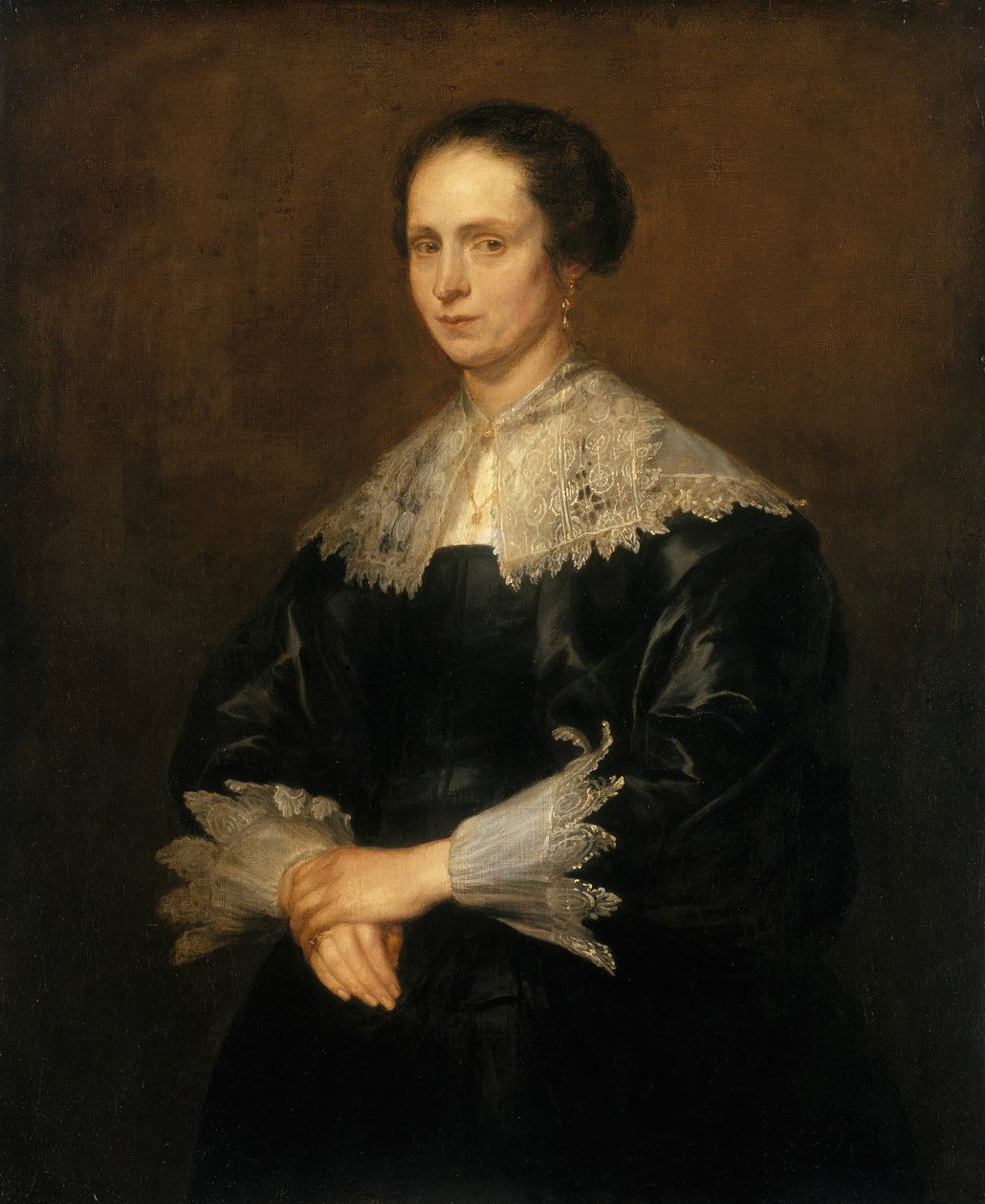 Helena Aldatmak Du Bois, c. 1631. by Anthony van Dyck