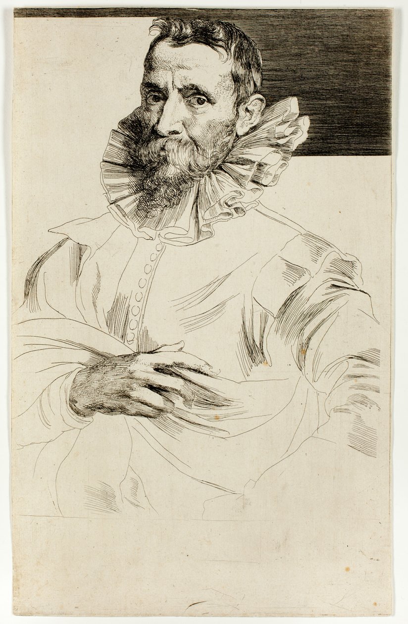 Yaşlı Jan Brueghel by Anthony van Dyck