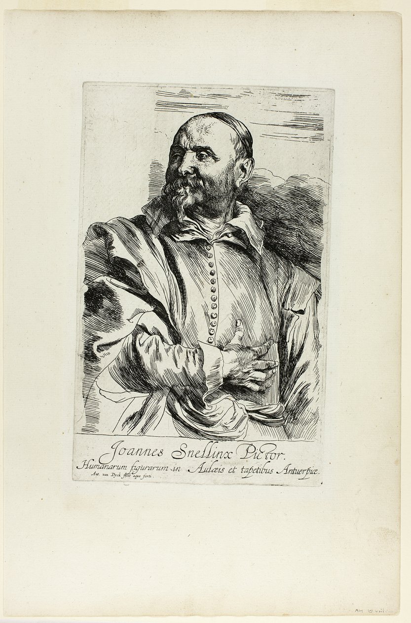 Jan Snellinx by Anthony van Dyck