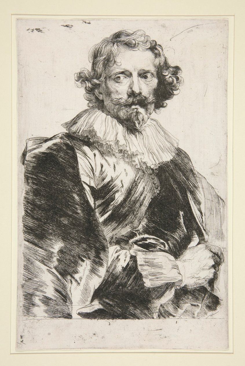 Lucas Vorsterman by Anthony van Dyck
