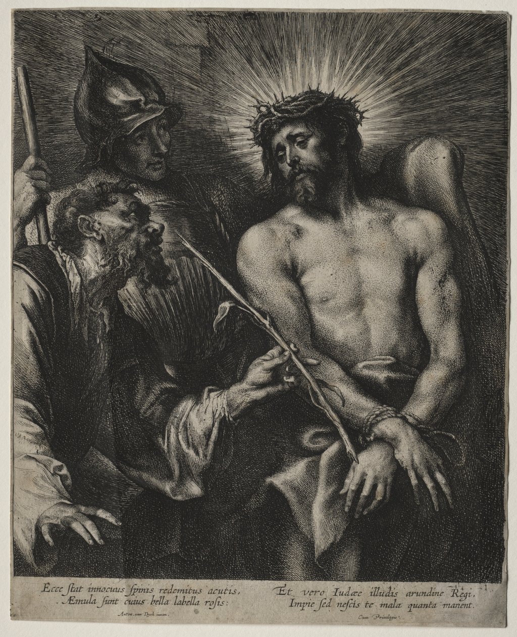 İsa ile alay etmek by Anthony van Dyck