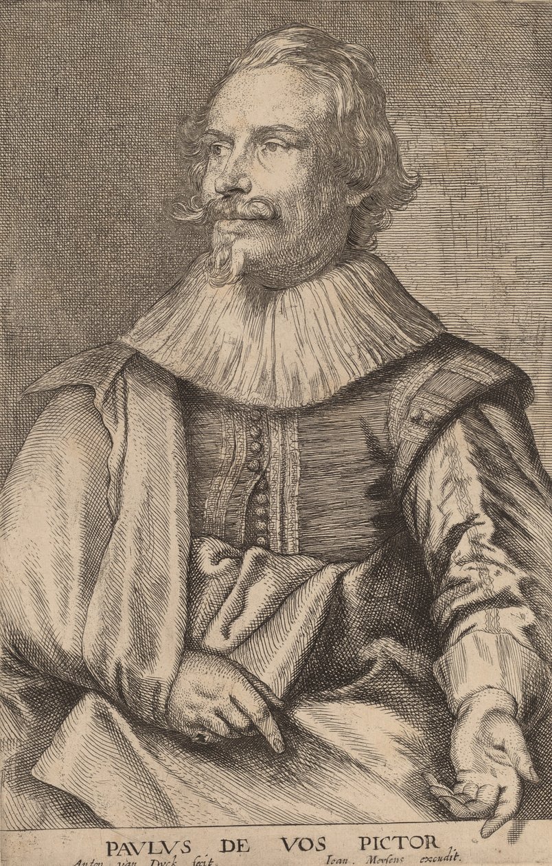 Paul de Vos, muhtemelen 16261641. by Anthony van Dyck