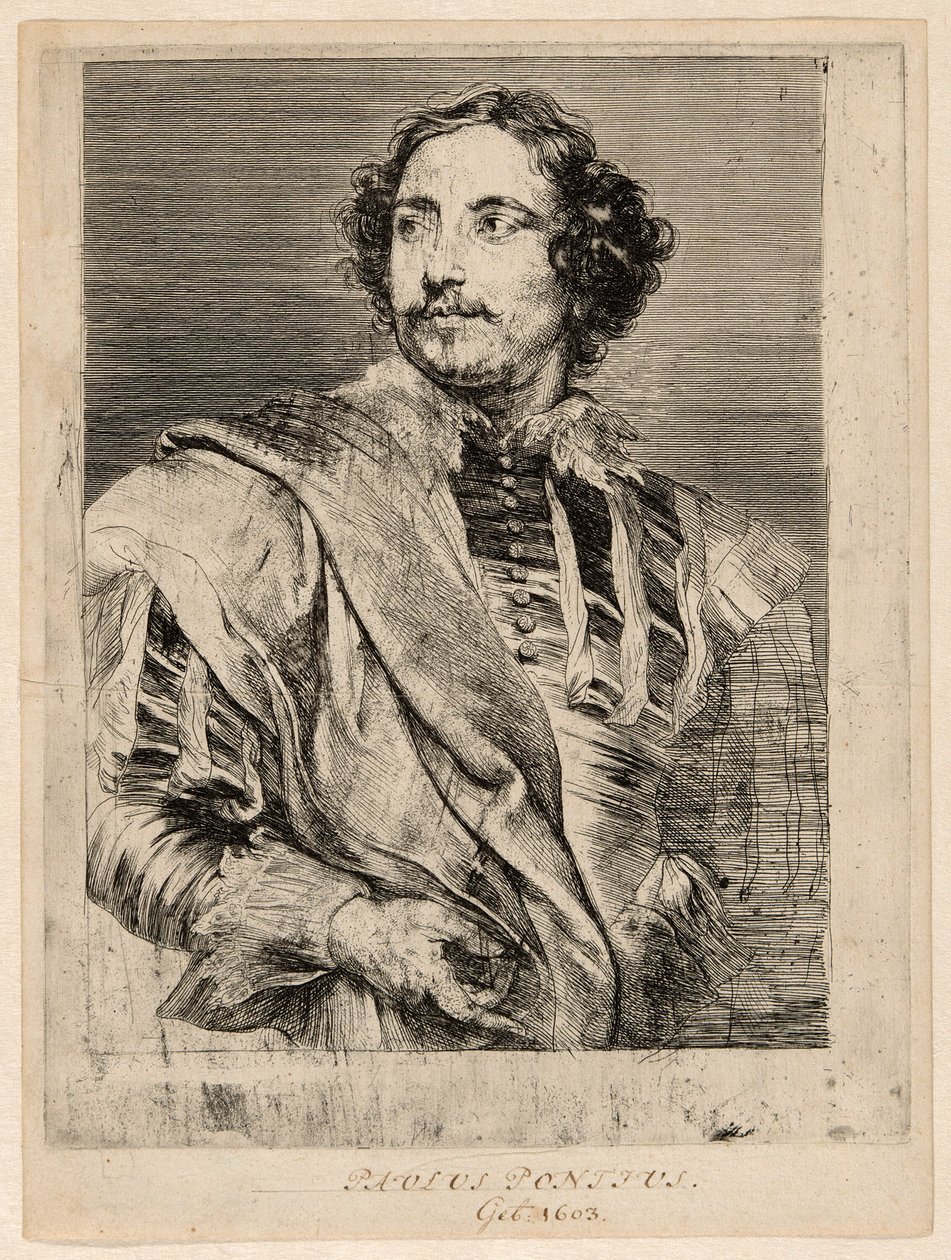 Paul Pontius by Anthony van Dyck