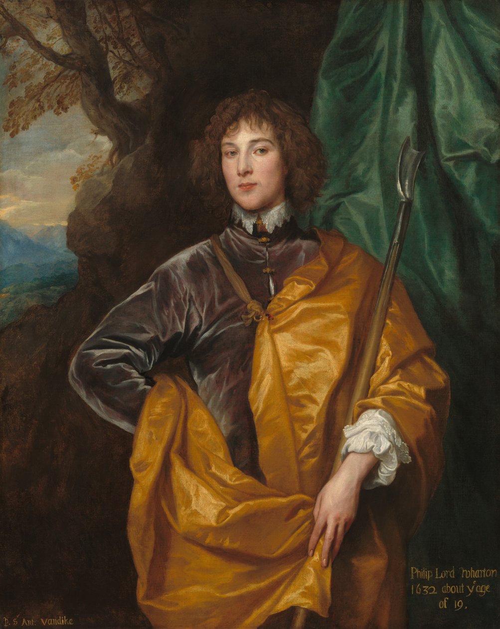 Philip, Lord Wharton, 1632. by Anthony van Dyck