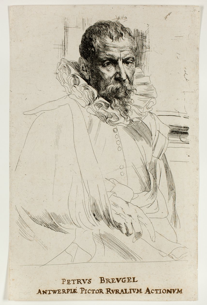 Pieter Brueghel Genç by Anthony van Dyck