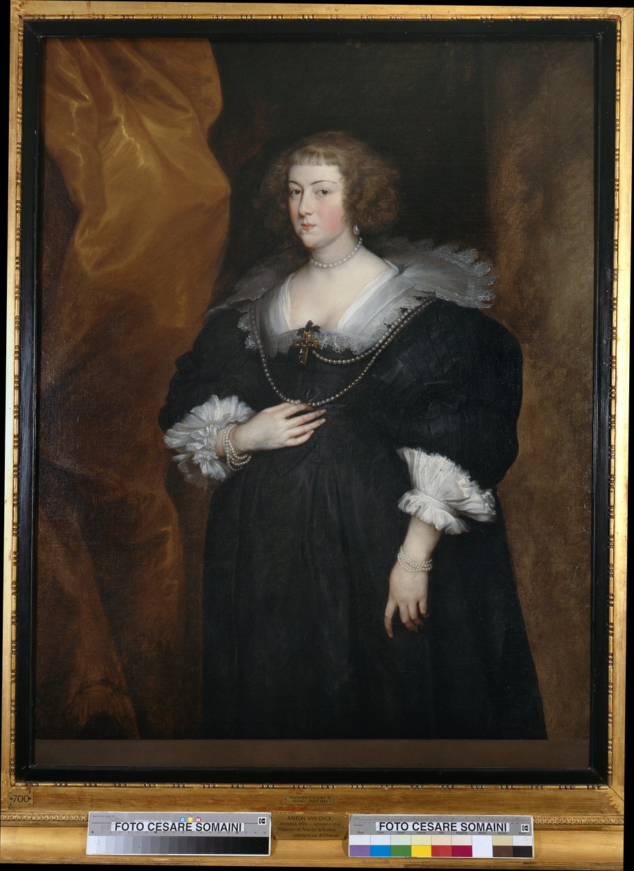bir bayan portresi by Anthony van Dyck