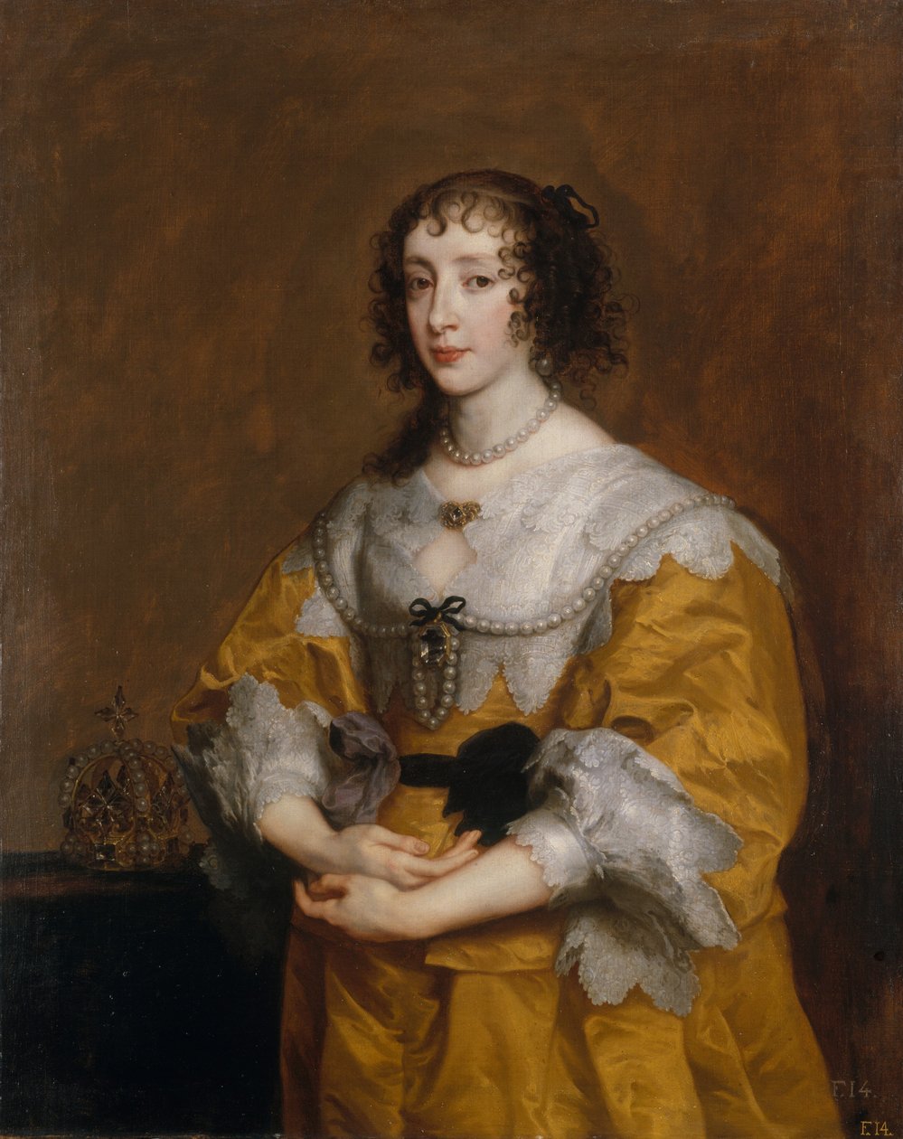 Kraliçe Henrietta Maria, 1636. by Anthony van Dyck