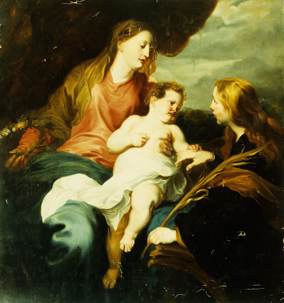 Kutsal Aile, by Anthony van Dyck