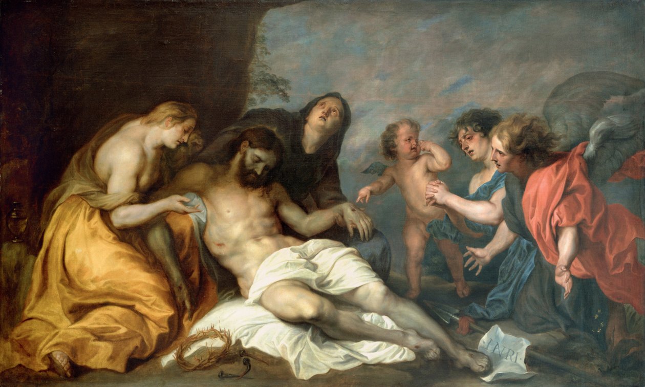 İsa Üzerine Ağıt, yaklaşık 1637-1640 by Anthony van Dyck