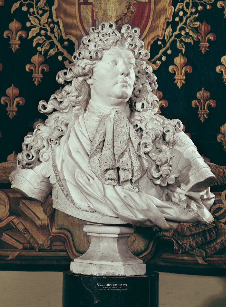 Louis Büstü (1638-1715) 1686 (mermer) by Antoine Coysevox