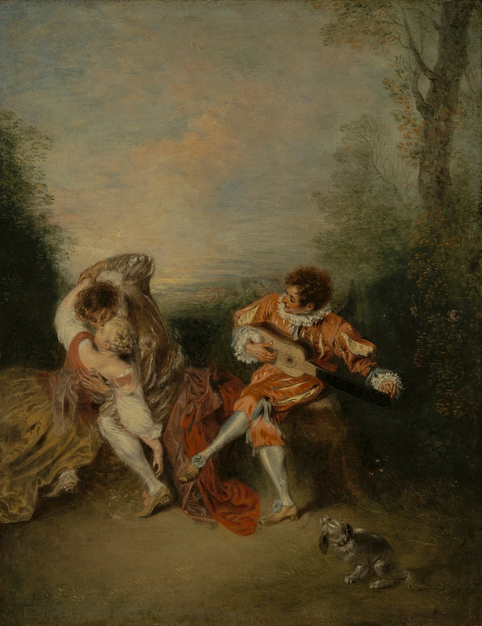 Süpriz by Jean Antoine Watteau