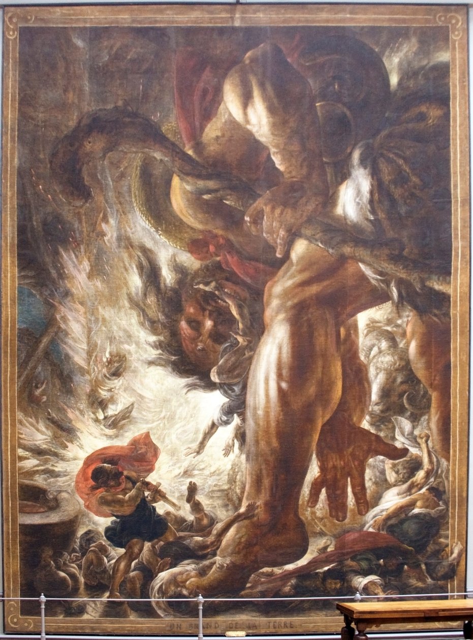 Dünyanın devi by Antoine Wiertz