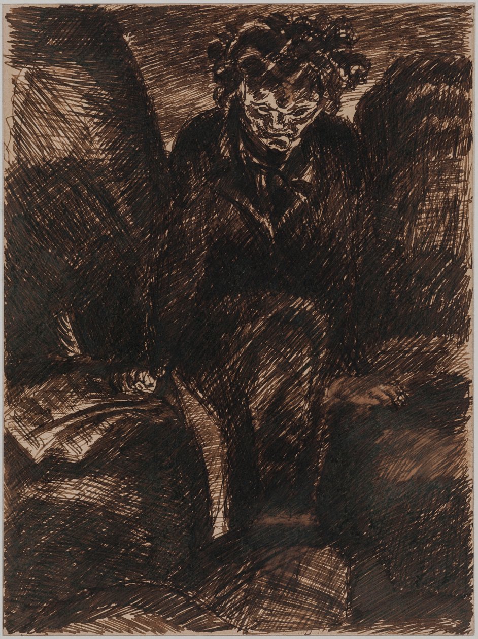Beethoven, c. 1922. by Emile Antoine Bourdelle