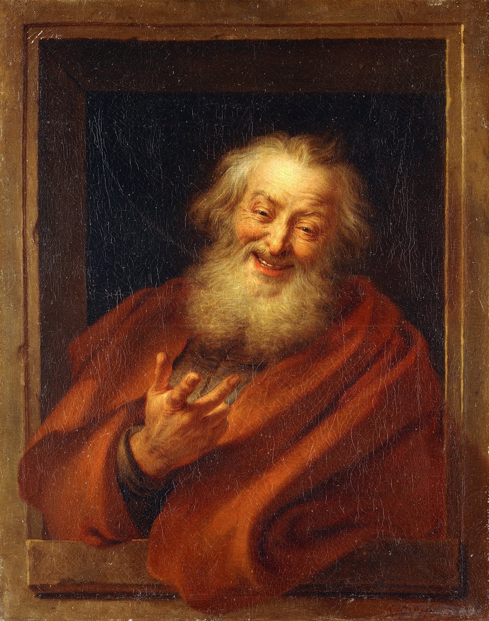 Neşeli Demokritos by Antoine Coypel