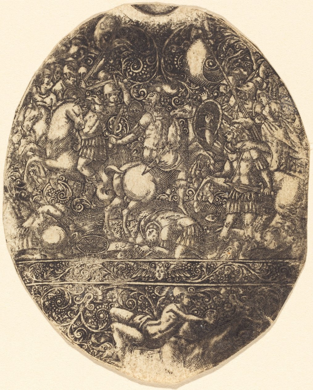 Truva Kuşatması by Antoine Jacquard