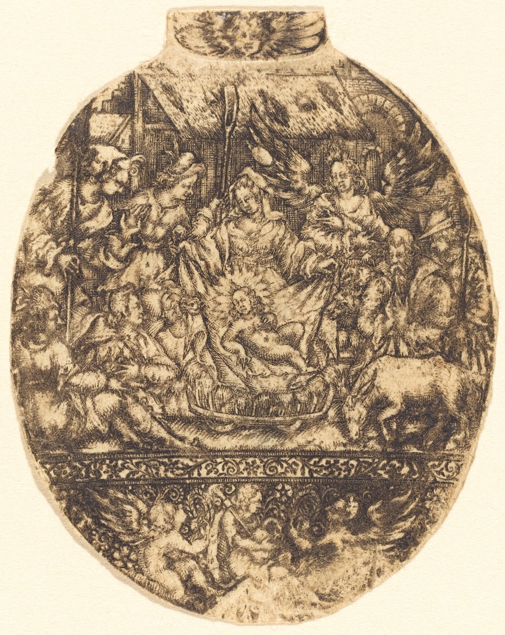 Çobanların hayranlığı by Antoine Jacquard