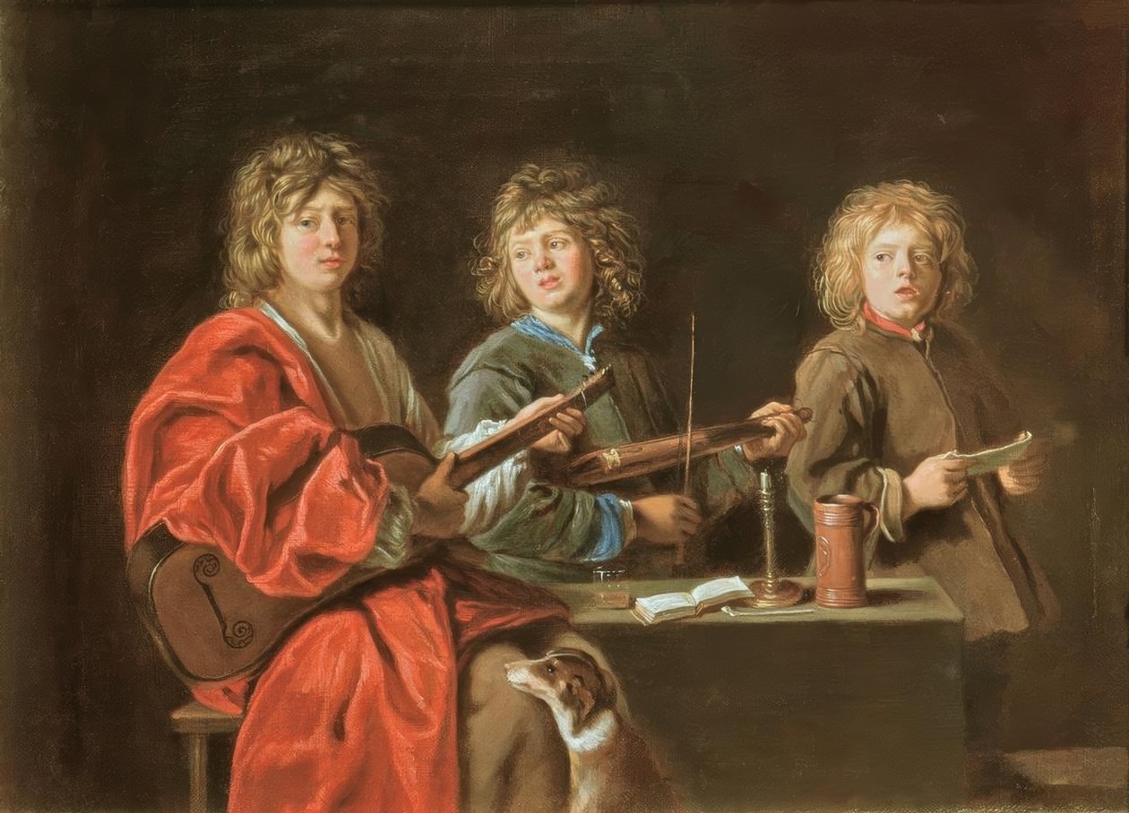 küçük şarkıcılar by Antoine Le Nain