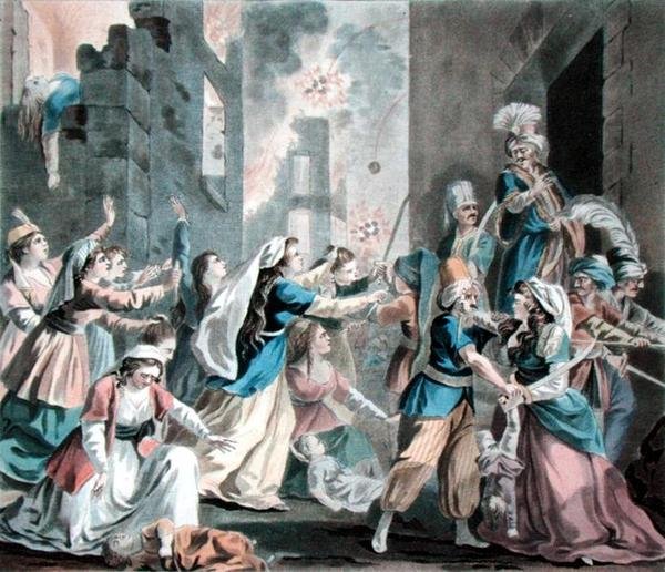 Cezayir bombardımanı by Antoine Louis Francois (after) Sergent Marceau