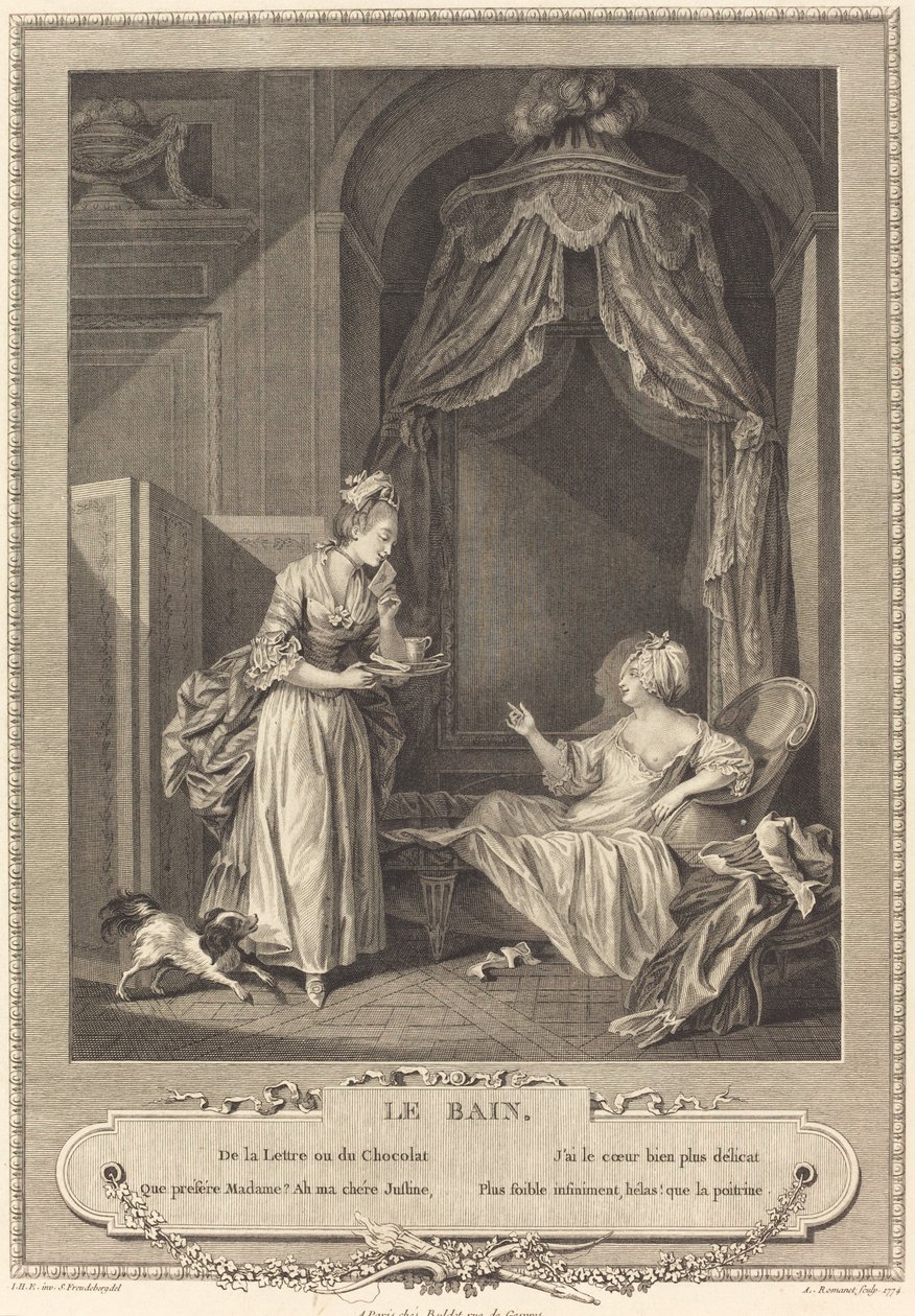 Banyo by Antoine Louis Romanet after Sigmund Freudenberger