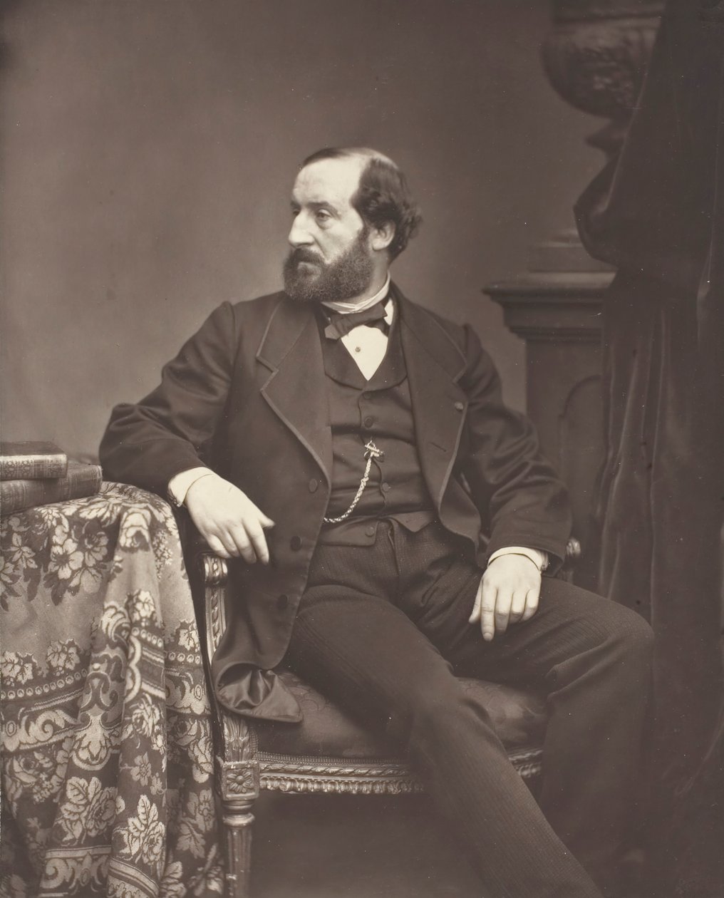 Émile Augier [Fransız oyun yazarı], 187684. by Antoine Samuel Adam Salomon