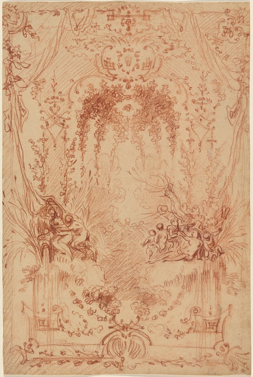 Bower by Antoine Watteau
