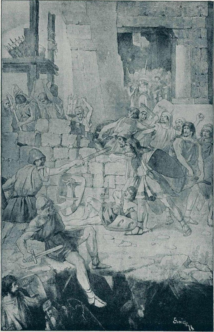Kudüs şehirlerinin inşası ve inşası by Anton Gvajc