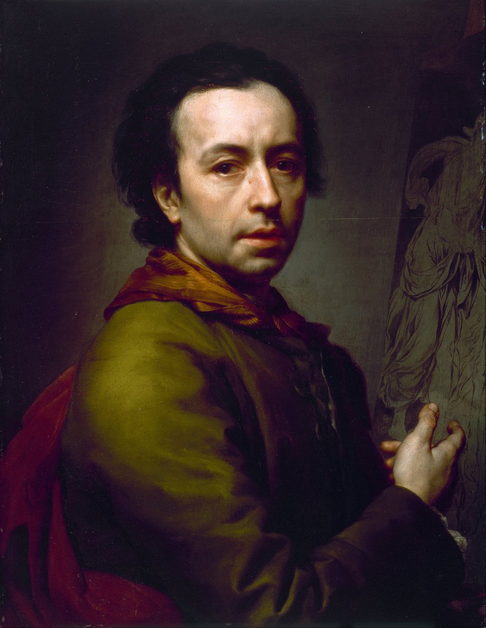Otoportre by Anton Raphael Mengs