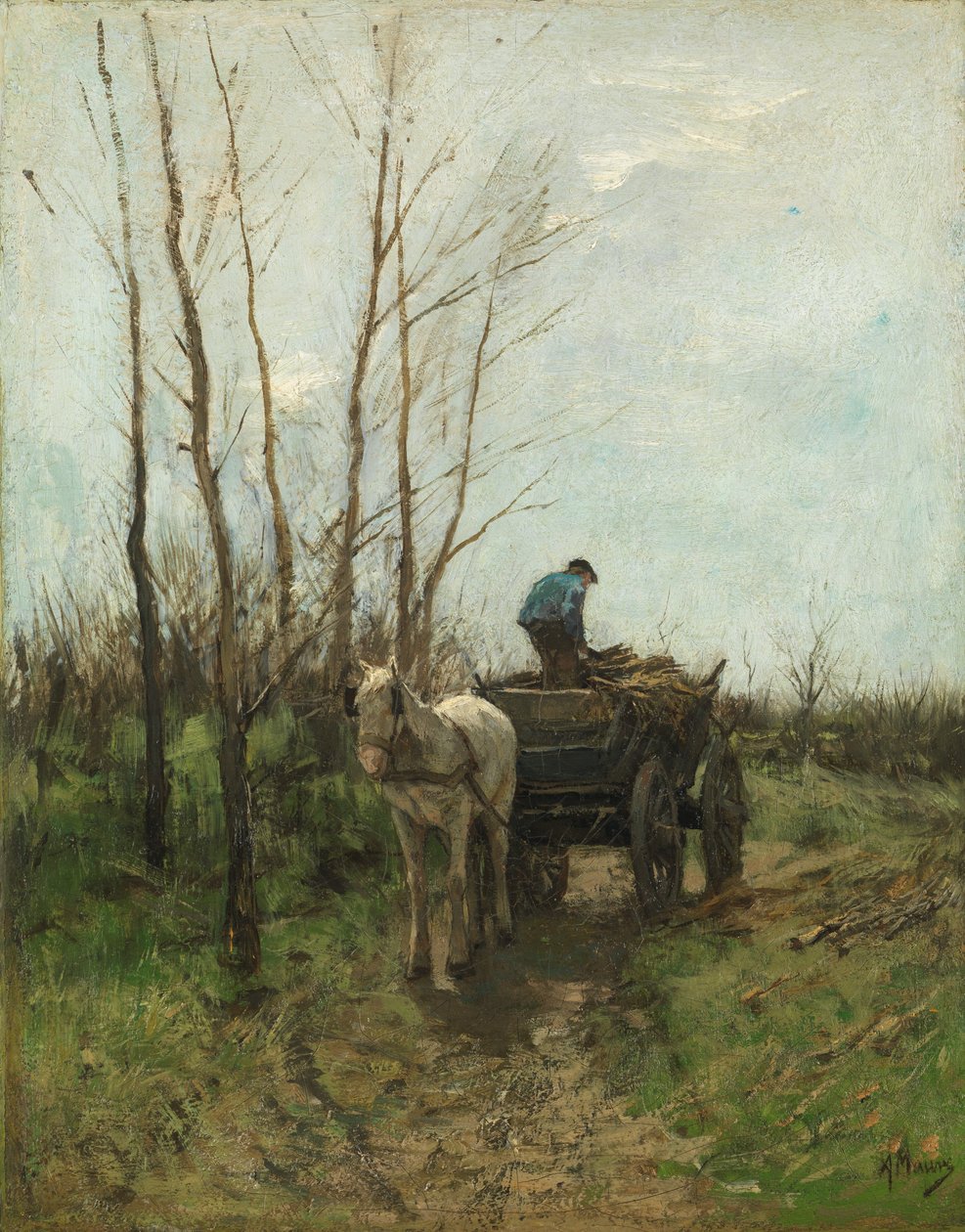 Ahşap Toplama. by Anton Mauve