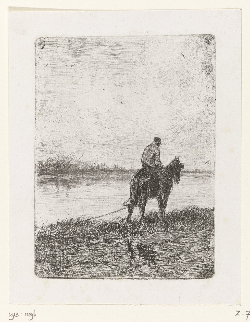çekme yolu by Anton Mauve