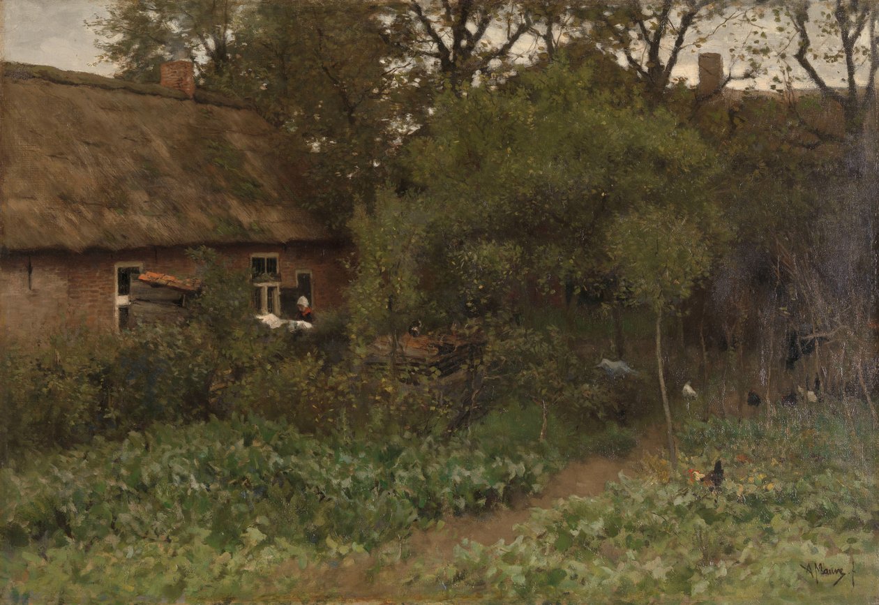 Sebze Bahçesi sebze bahçesi by Anton Mauve