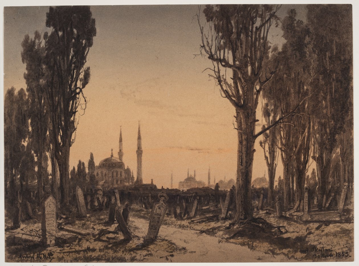 Türk Samataroy. cıvıl cıvıl by Anton Melbye