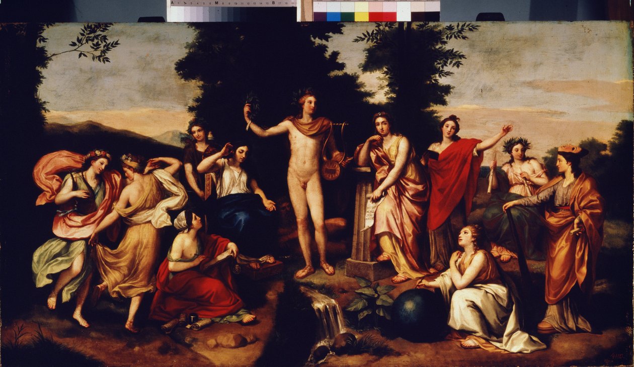 Parnassus, c.1750-60 by Anton Raphael Mengs