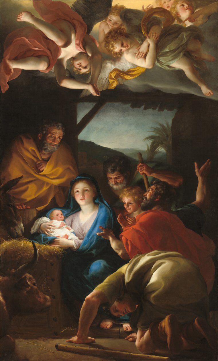 Çobanların hayranlığı by Anton Raphael Mengs