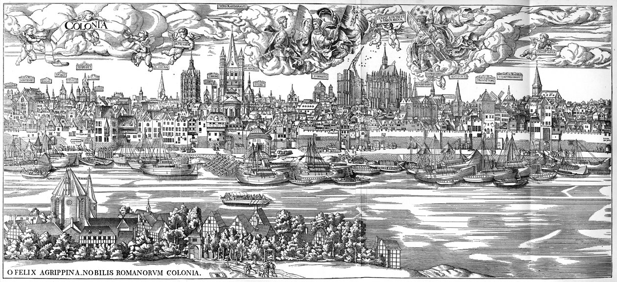 1530, 1903'te Köln. by Anton Woensam